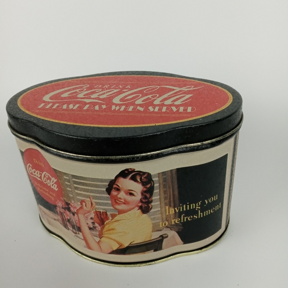 VTG Coca Cola Tin Can - Picture 3 of 10